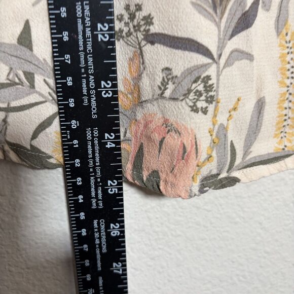 Downeast Blouse Women's Small Long Sleeve Lightweight Top Boho Casual Shirt - Picture 5 of 8